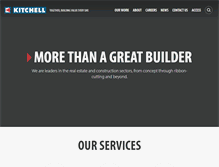 Tablet Screenshot of kitchell.com